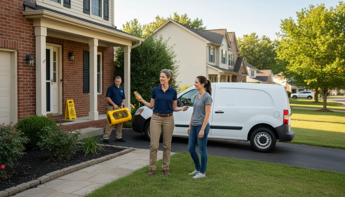 Water restoration image for Dehumidification And Cleanup Services in Ashland, MA